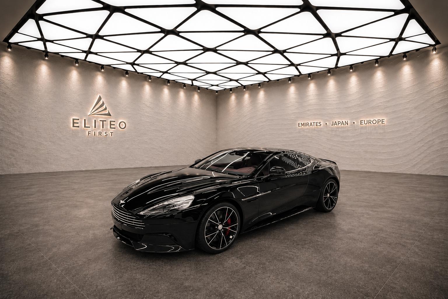 Aston Martin Vanquish Coupe V12 black 2013