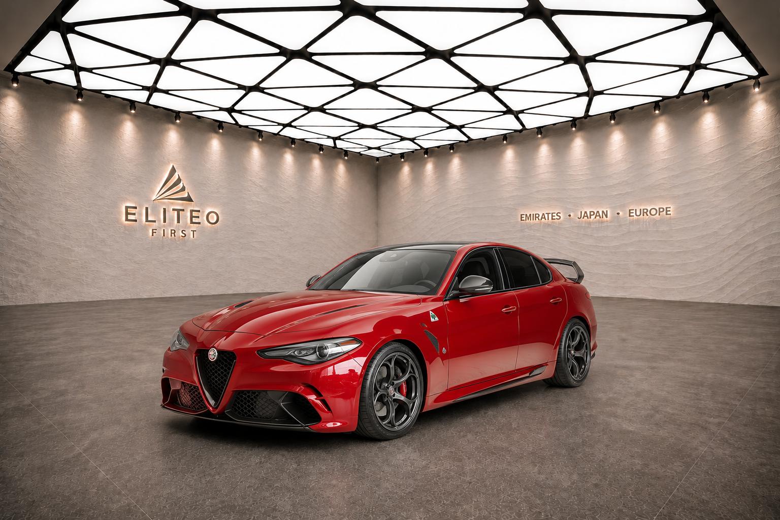 Alfa Romeo Giulia Super Sport Limousine red 2025
