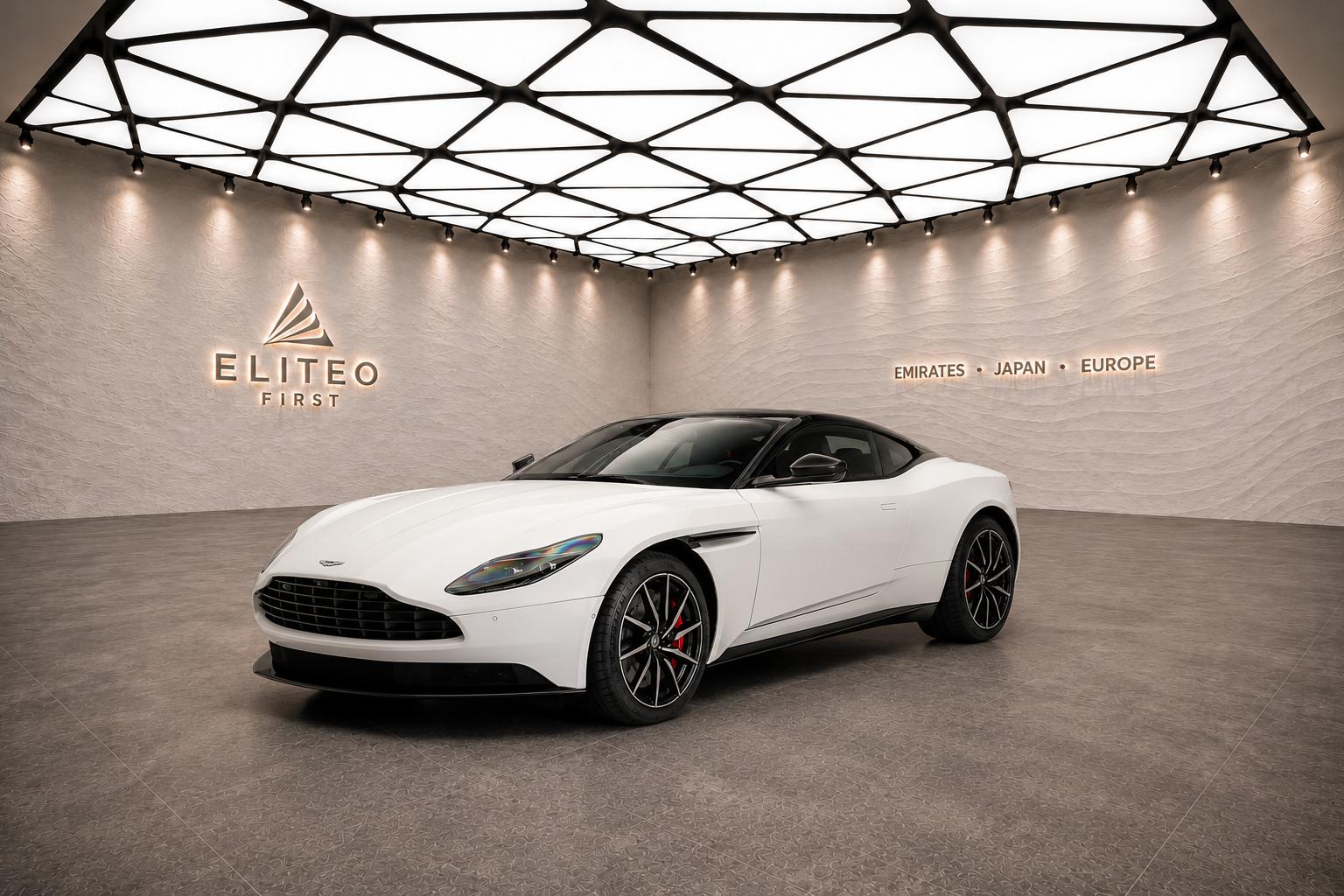 Aston Martin DB11 Coupe V8 white 2018